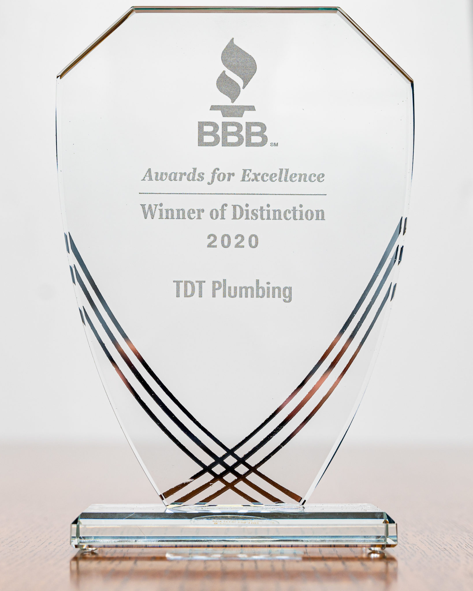 BBB Award of Distinction 2020 - 2