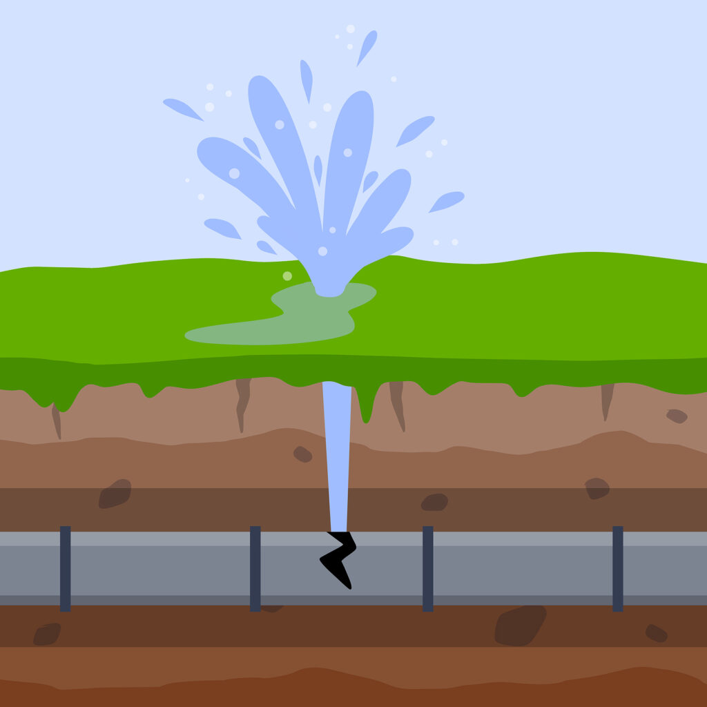 sewer drain line