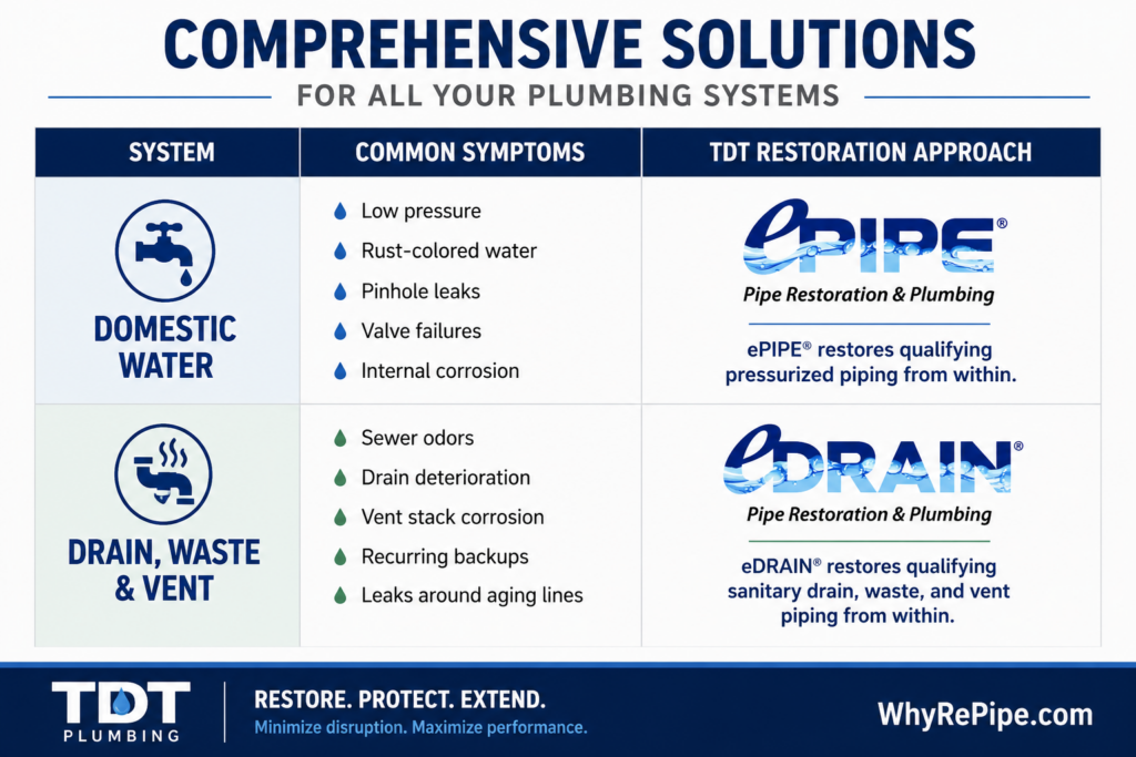 ePipe eDrain benefits